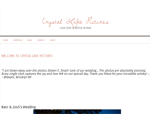 Tablet Screenshot of crystallakepictures.com